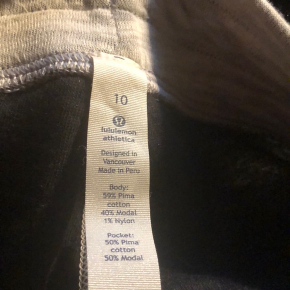 More Than Modal Jogger White/Black/Gray - Picture 4 of 4